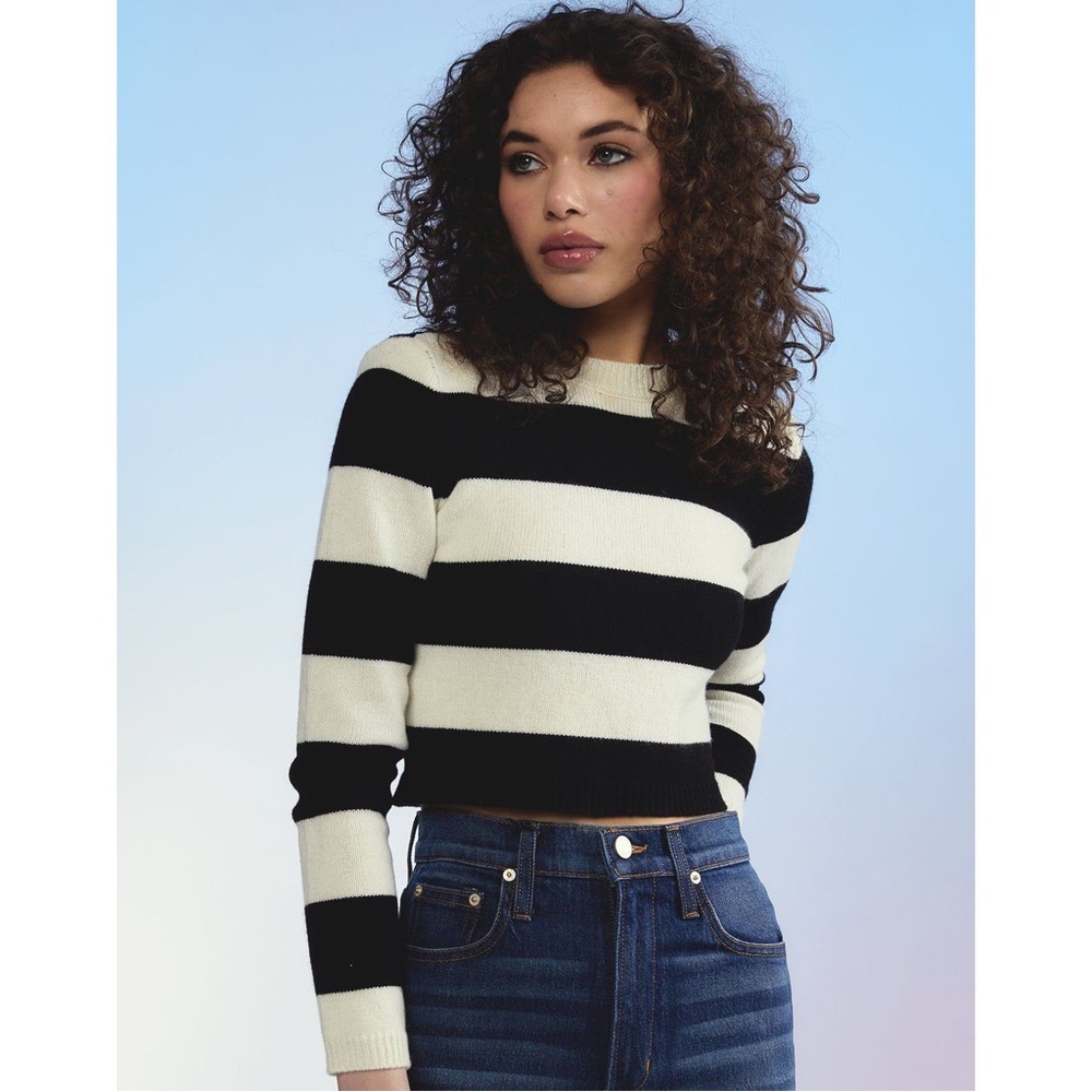 NWT Cynthia Rowley Striped Sweater XS